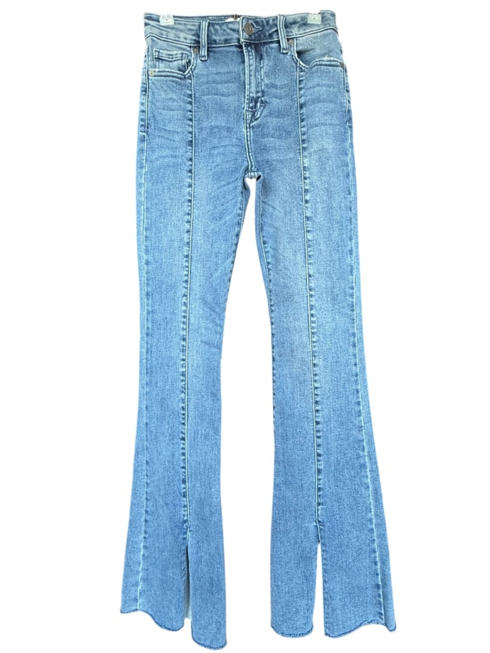 Hidden Happi Front Slit Meduim DarkFlare Jeans Size 25